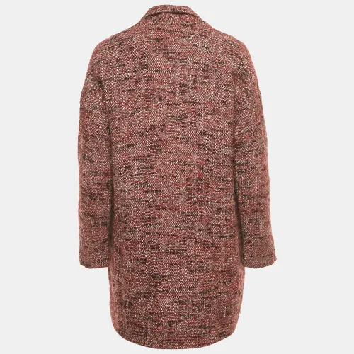 Tweed Mid-Length Gordan Coat S - Maje - Modalova