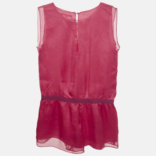 Maje Pink Silk Playsuit S - Maje - Modalova