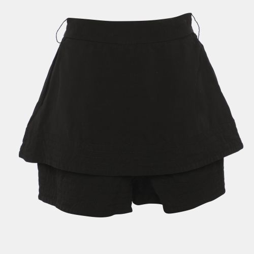 Maje Black Viscose Mini Skirt S - Maje - Modalova