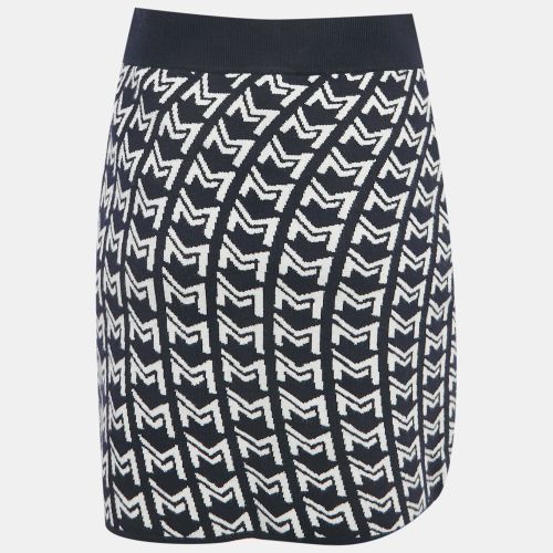 Monogram Jacquard Knit Mini Skirt M - Maje - Modalova
