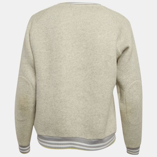 Snowflake Applique Cotton Sweatshirt S - Maje - Modalova
