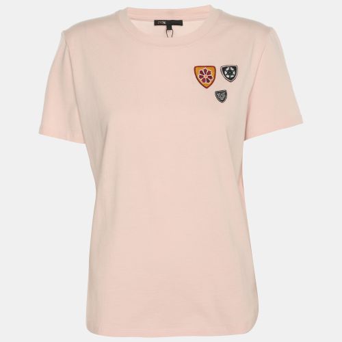 Maje Pink Jersey Top S - Maje - Modalova