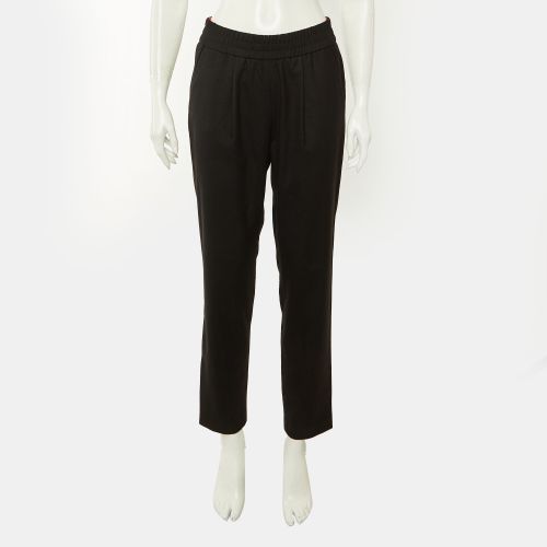 Maje Black Wool Blend Pants S - Maje - Modalova