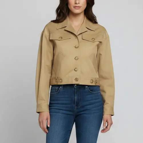 Cotton Blend Bakino Drop-Shoulder Jacket XS - Maje - Modalova