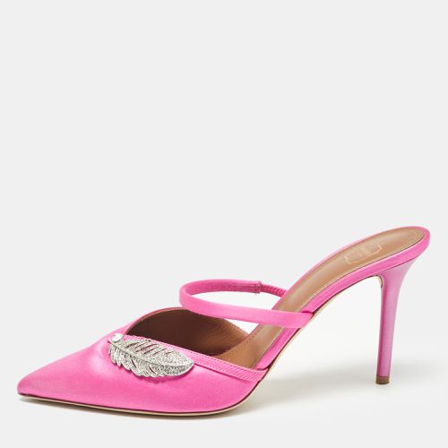 Malone Souliers Pink Satin Fara Mules Size 40 - Malone Souliers - Modalova