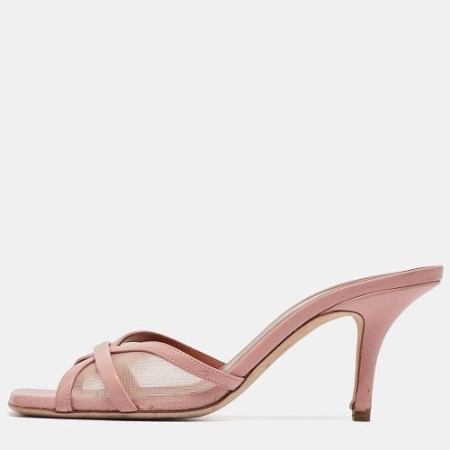 Malone Souliers Pink Leather and Mesh Perla Sandals Size 37 - Malone Souliers - Modalova