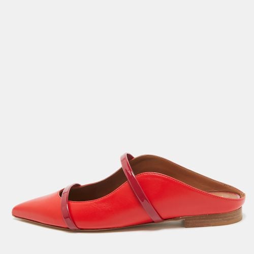 Malone Souliers Red Leather and Patent Leather Maureen Mules Size 36 - Malone Souliers - Modalova