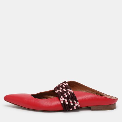 Malone Souliers Red Leather Maisie Mules Size 38.5 - Malone Souliers - Modalova