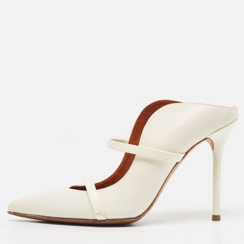 Malone Souliers White Leather Maureen Mules Size 37 - Malone Souliers - Modalova