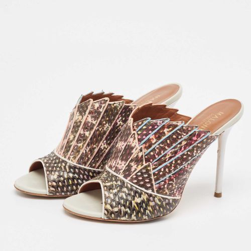 Python Leather Mules Size 37.5 - Malone Souliers - Modalova