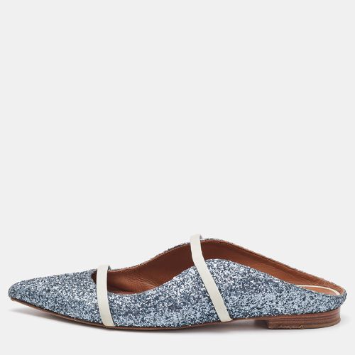 Malone Souliers Metallic Glitter and Leather Maureen Mules Size 39.5 - Malone Souliers - Modalova