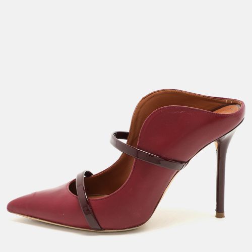 Malone Souliers Burgundy Leather Maureen Mules Size 37 - Malone Souliers - Modalova