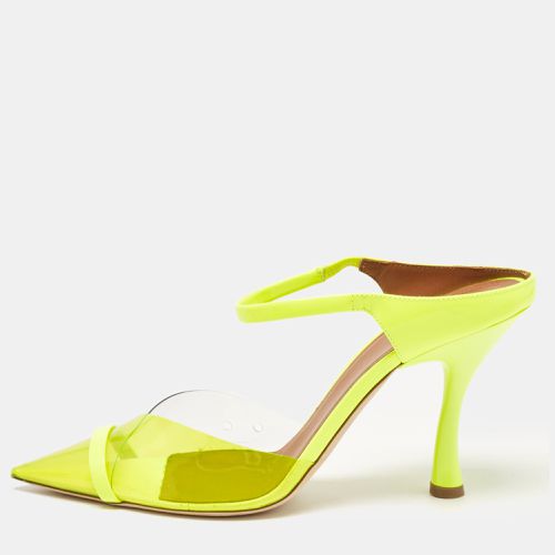 Malone Souliers Neon Yellow Iona Heel Mules Size 40.5 - Malone Souliers - Modalova