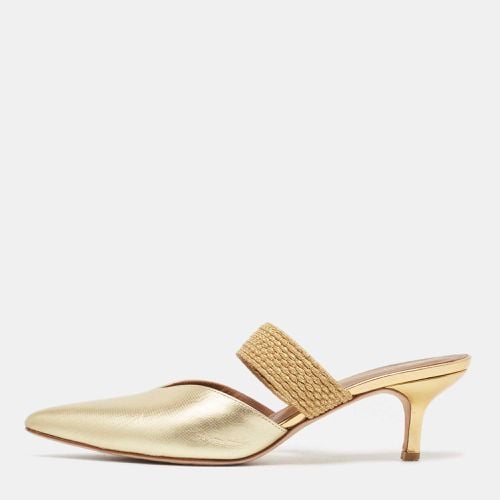 Malone Souliers Gold Leather Maisie Mules Size 38.5 - Malone Souliers - Modalova