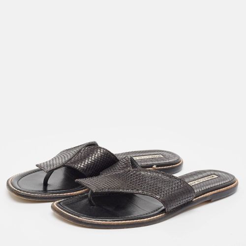 Python Flat Slides Size 36.5 - Manolo Blahnik - Modalova