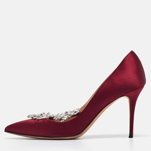 Satin Nadira Pumps Size 39 - Manolo Blahnik - Modalova