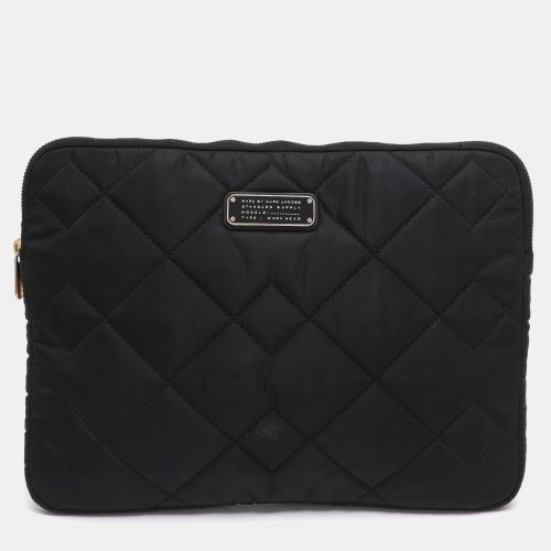Marc by Marc Jacobs Black Quilted Nylon 13" Laptop Case - Marc by Marc Jacobs - Modalova