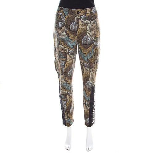 Elm Acanthus Print Cotton Herringbone Tapered Cargo Pants S - Marc by Marc Jacobs - Modalova