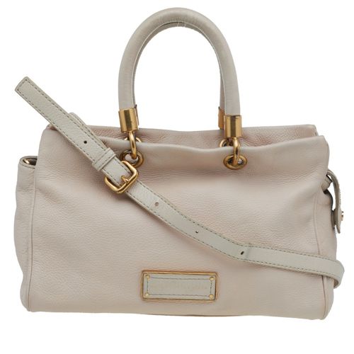 Marc by Marc Jacobs Cream Leather Small Too Hot To Handle Tote - Marc by Marc Jacobs - Modalova