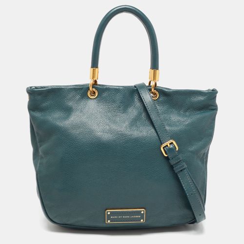 Marc by Marc Jacobs Green Leather Too Hot to Handle Tote - Marc by Marc Jacobs - Modalova