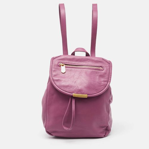 Marc by Marc Jacobs Purple Leather Backpack - Marc by Marc Jacobs - Modalova