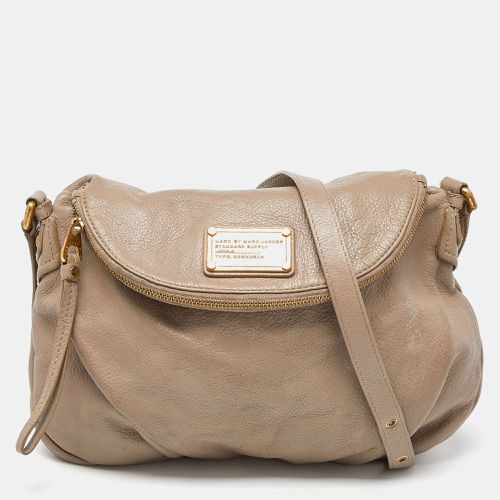 Marc by Marc Jacobs Grey Leather Classic Q Natasha Crossbody Bag - Marc by Marc Jacobs - Modalova