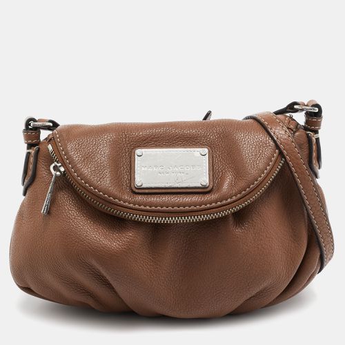 Marc By Marc Jacobs Brown Leather Classic Q Natasha Crossbody Bag - Marc by Marc Jacobs - Modalova