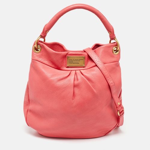 Marc by Marc Jacobs Coral Orange Leather Classic Q Hillier Hobo - Marc by Marc Jacobs - Modalova