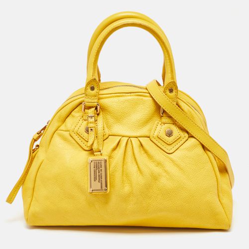 Marc by Marc Jacobs Yellow Leather Classic Q Baby Aidan Satchel - Marc by Marc Jacobs - Modalova