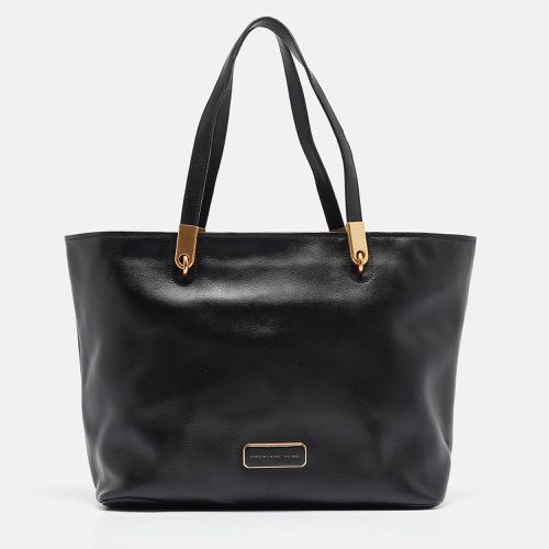 Marc by Marc Jacobs Black Leather Ligero East West Tote - Marc by Marc Jacobs - Modalova