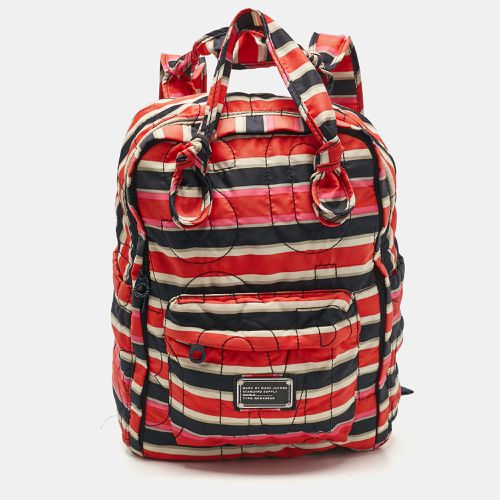 Marc by Marc Jacobs Multicolor Striped Nylon Backpack - Marc by Marc Jacobs - Modalova