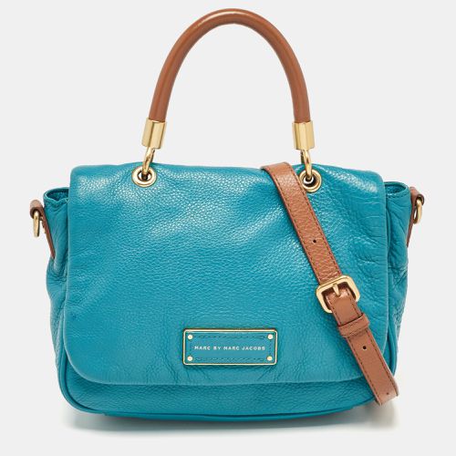 Marc by Marc Jacobs Teal Green Leather Too Hot to Handle Top Handle Bag - Marc by Marc Jacobs - Modalova