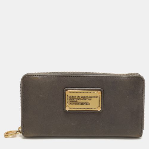 Leather Zip Around Wallet - Marc by Marc Jacobs - Modalova