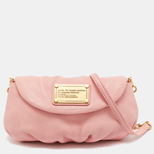 Marc by Marc Jacobs Pink Leather Classic Q Karlie Crossbody Bag - Marc by Marc Jacobs - Modalova