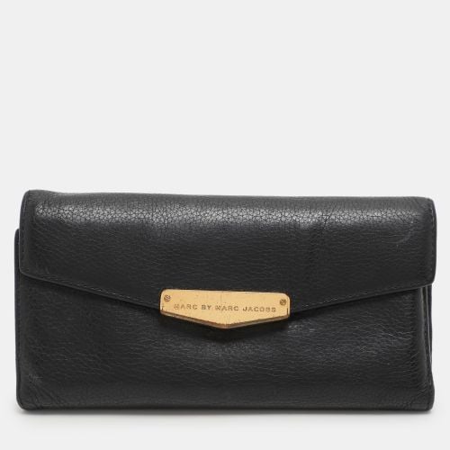 Leather Trifold Continental Wallet - Marc by Marc Jacobs - Modalova