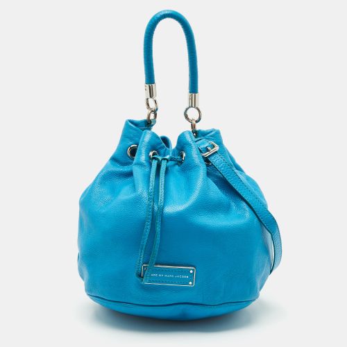 Marc by Marc Jacobs Blue Leather Too Hot to Handle Bucket Bag - Marc by Marc Jacobs - Modalova