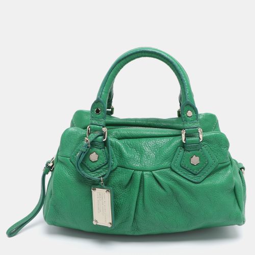 Marc by Marc Jacobs Green Leather Classic Q Groovee Satchel - Marc by Marc Jacobs - Modalova