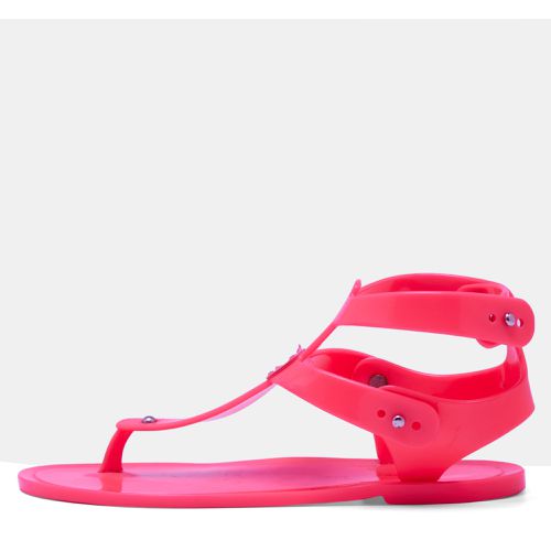 Marc by Marc Jacobs Pink Jelly Thong Flats Size 37 - Marc by Marc Jacobs - Modalova