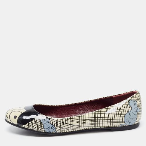 Marc by Marc Jacobs Multicolour Printed Patent Leather Ballet Flats Size 36 - Marc by Marc Jacobs - Modalova