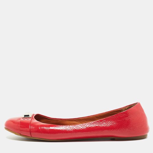 Marc by Marc Jacobs Red Patent Leather Ballet Flats Size 41 - Marc by Marc Jacobs - Modalova