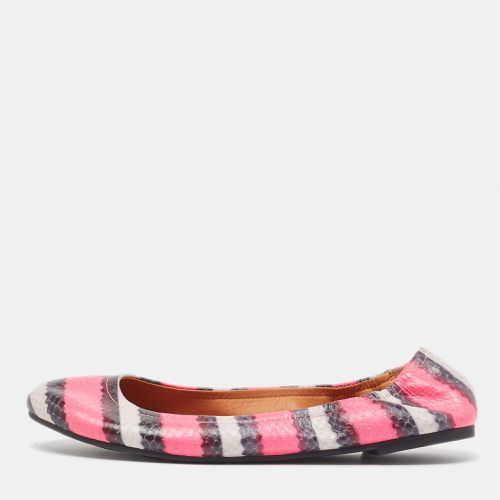 Marc by Marc Jacobs Tricolor Embossed Python Ballet Flats Size 37.5 - Marc by Marc Jacobs - Modalova