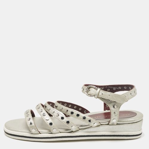 Marc by Marc Jacobs Silver Slingback Sandals Size 36.5 - Marc by Marc Jacobs - Modalova