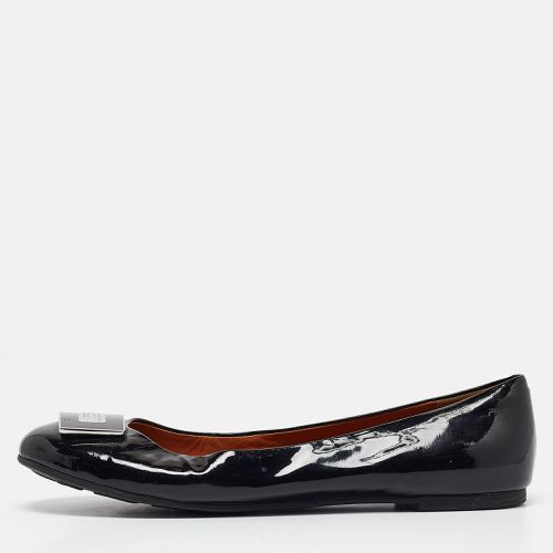 Marc by Marc Jacobs Black Patent Leather Ballet Flats Size 38.5 - Marc by Marc Jacobs - Modalova