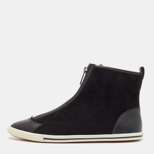 Marc by Marc Jacobs Black Suede and Leather High Top Sneakers Size 37 - Marc by Marc Jacobs - Modalova