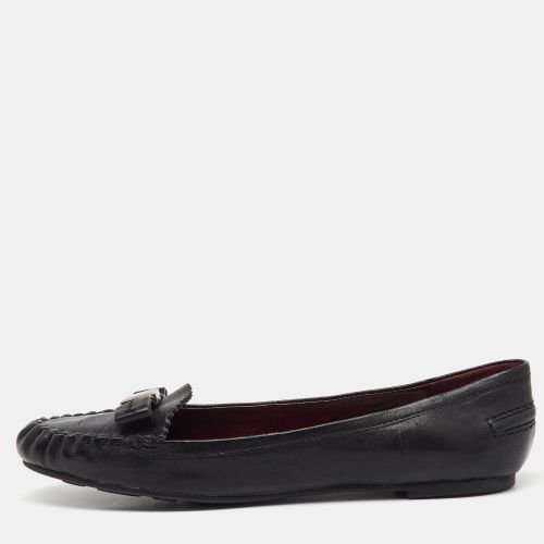 Marc by Marc Jacobs Black Leather Loafer Ballet Flats Size 40 - Marc by Marc Jacobs - Modalova