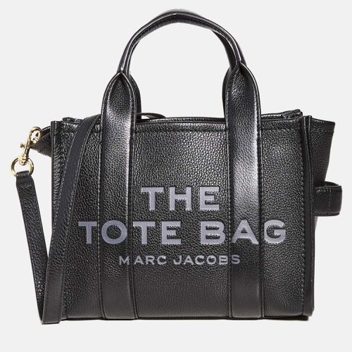 Marc Jacobs Black Leather Women's The Leather Mini Tote Bag - Marc Jacobs - Modalova