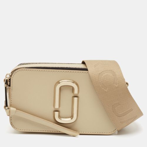 Marc Jacobs Beige Patent Leather Snapshot Camera Crossbody Bag - Marc Jacobs - Modalova