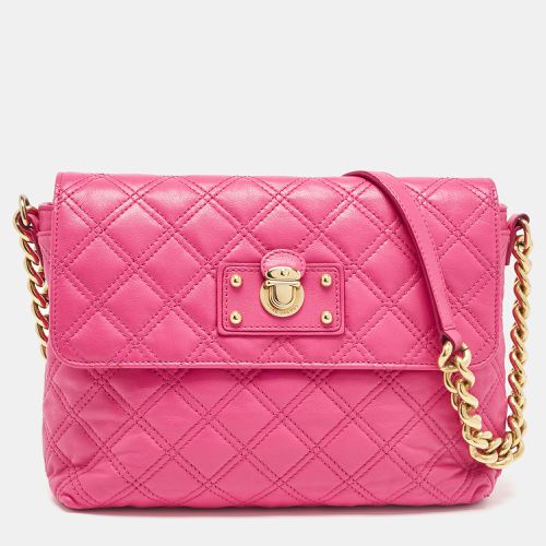 Marc Jacobs Pink Quilted Leather Large Single Shoulder Bag - Marc Jacobs - Modalova