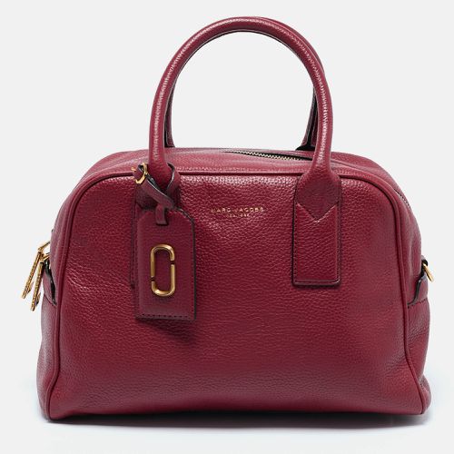 Marc Jacobs Red Leather Gotham Bowler Bag - Marc Jacobs - Modalova