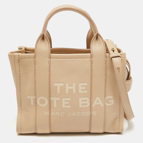 Marc Jacobs Beige Leather Small The Tote Bag - Marc Jacobs - Modalova